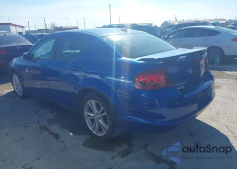 2012 Dodge Avenger Sxt z USA, uszkodzony, nr VIN 1C3CDZCB5CN198783